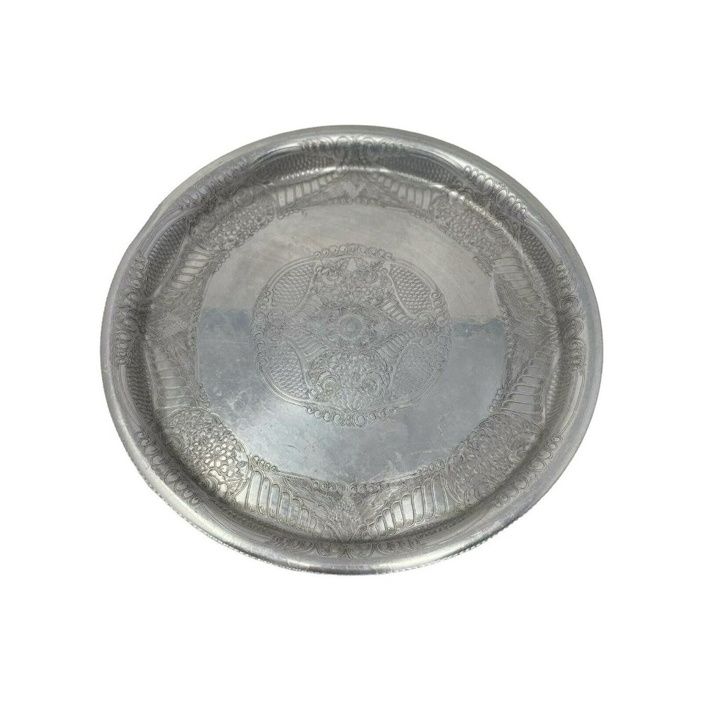 Aluminum by Gailstyn Platter / Tray 16.5”